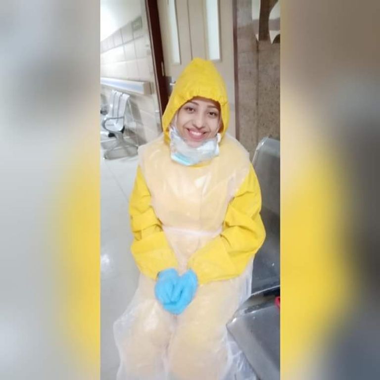 الممرضة المصرية أميرة زكريا