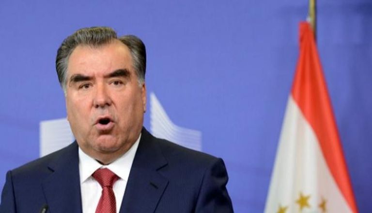 إمام علي رحمان رئيس طاجكستان 