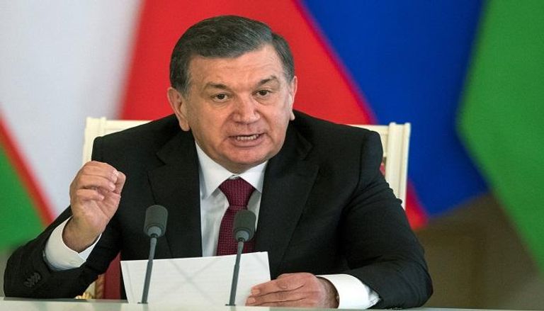 رئيس أوزبكستان شوكت ميرضيائيف 