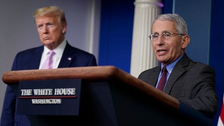 عالم الأوبئة الأمريكي أنتوني فاوتشي