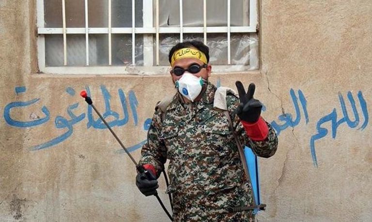 أحد عناصر مليشيا النجباء في قم - أرشيفية