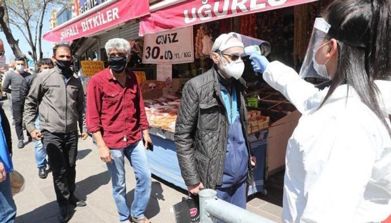تركيا تعلن ارتفاع إصابات كورونا إلى 80306 