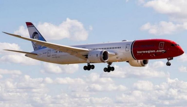 طائرة تابعة للخطوط الجوية النرويجية