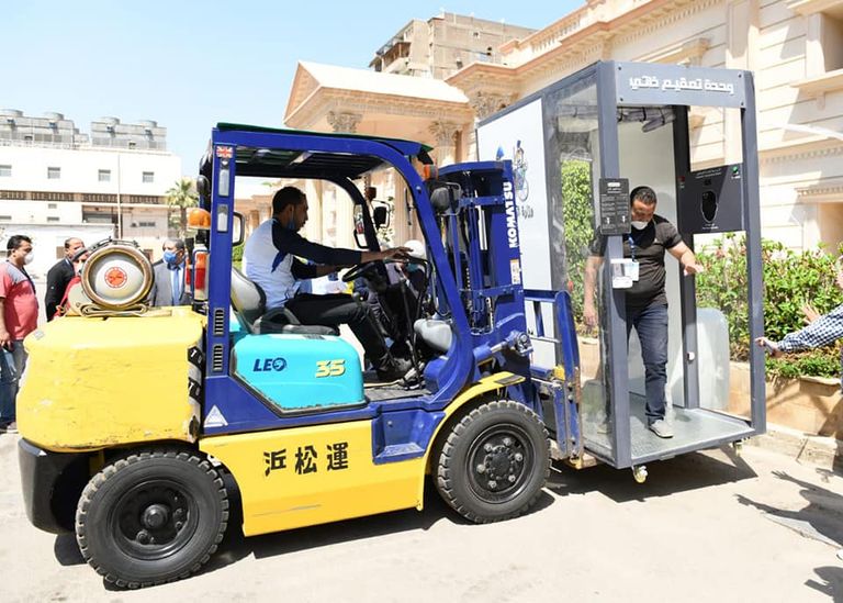 كبائن تعقيم كاملة 