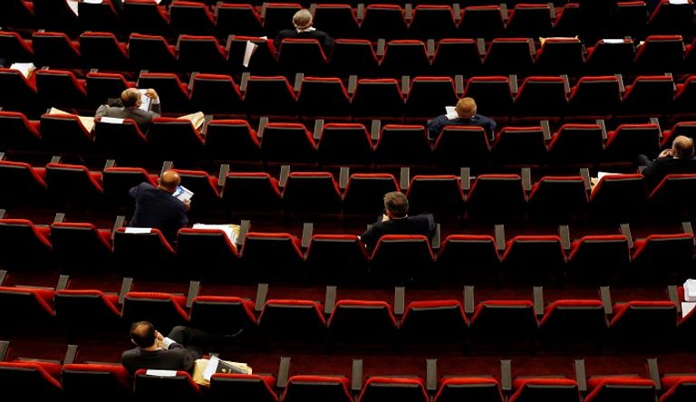 جلسة البرلمان اللبناني اليوم - رويترز