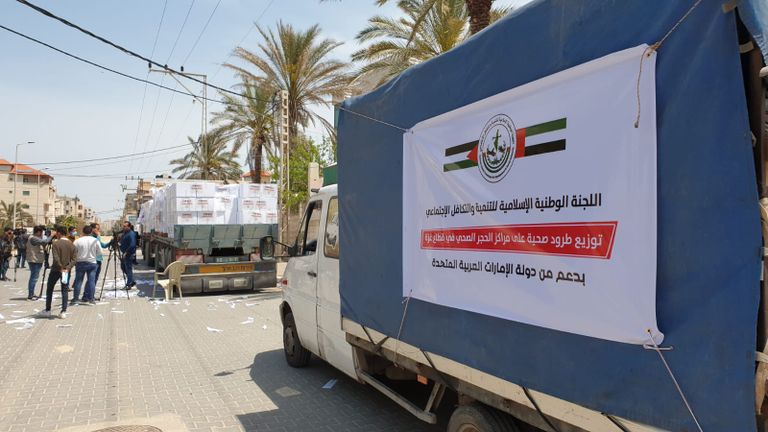 المساعدات الإماراتية