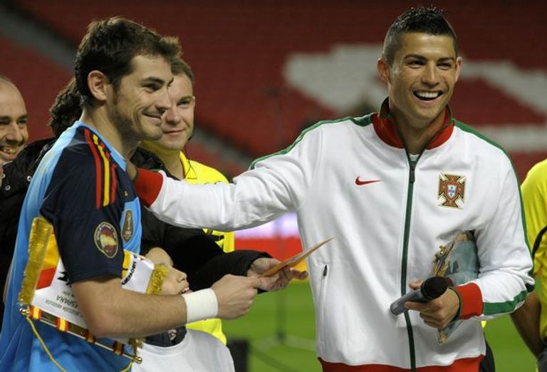 كاسياس ورونالدو كريستيانو رونالدو