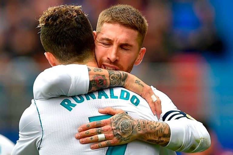 سيرخيو راموس كريستيانو رونالدو