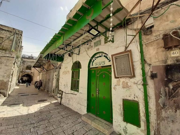 أزقة البلدة القديمة خالية وحزينة