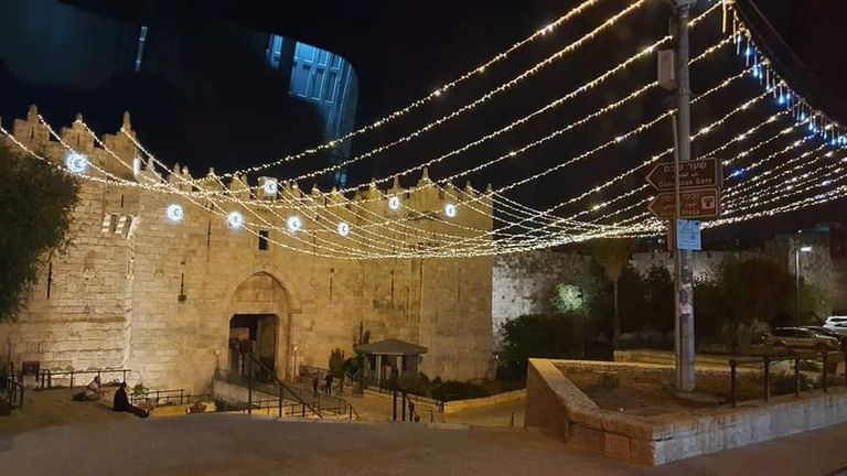 أزقة البلدة القديمة خالية وحزينة