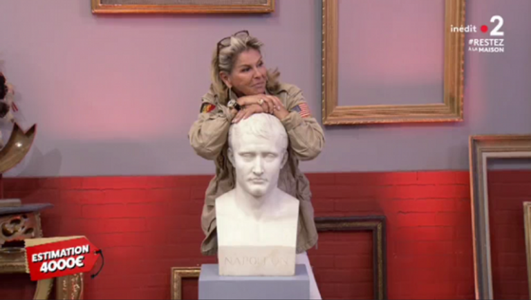 تمثال نصفي لرأس نابليون بونابرت