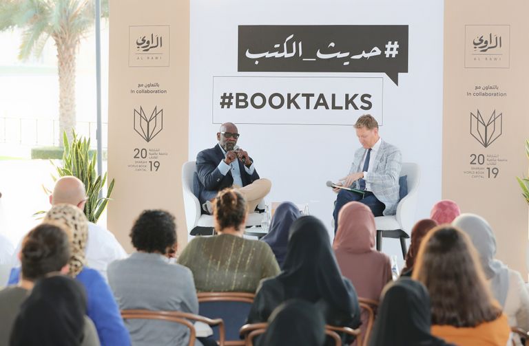 جانب من فعاليات معرض الشارقة الدولي للكتاب