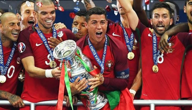 منتخب البرتغال بطل أوروبا 2016