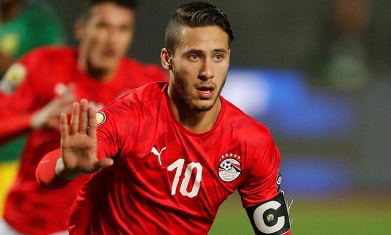 رمضان صبحي قائد منتخب مصر الأولمبي