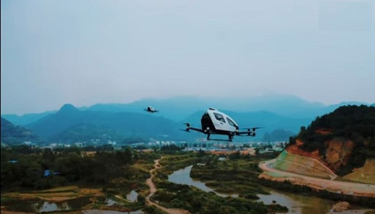 التاكسي الجوي بدون طيار