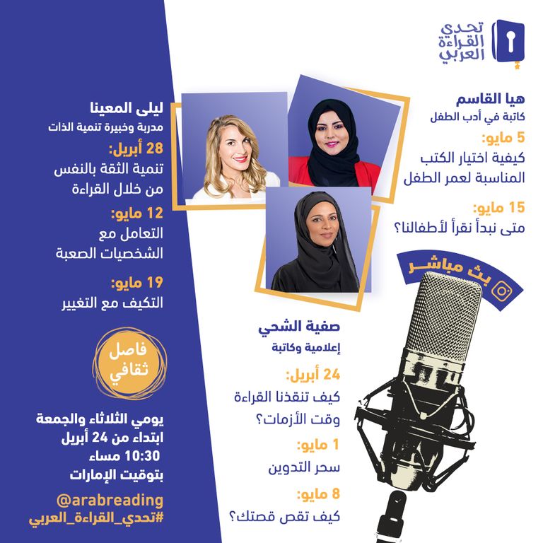 فعالية سابقة لتحدي القراءة العربي