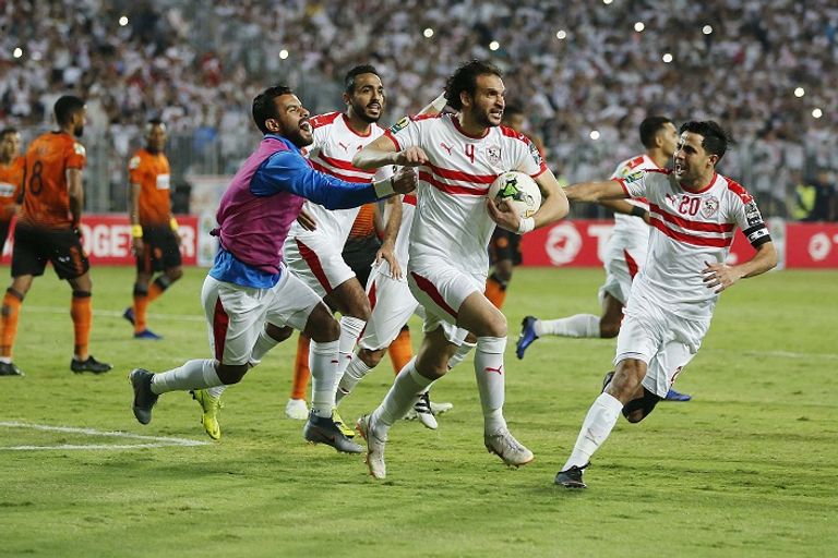 الزمالك توج بلقب الكونفدرالية في رمضان