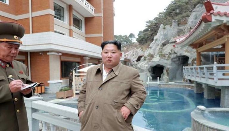 رئيس كوريا الشمالية كيم جونج أون 