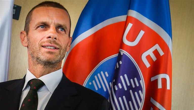 ألكسندر تشيفرين رئيس الاتحاد الأوروبي لكرة القدم الاتحاد الأوروبي لكرة القدم