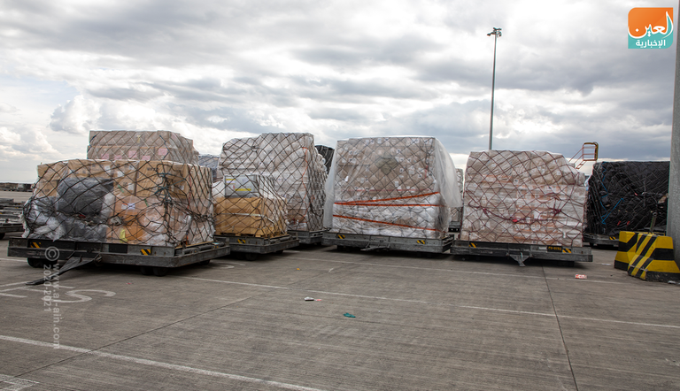 جانب من الإمدادات الوقائية