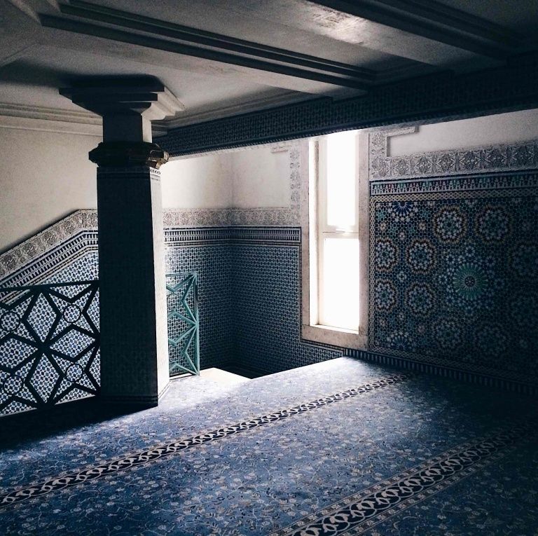 مسجد روما الكبير من الخارج