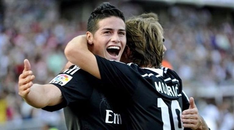 مودريتش ورودريجيز ديفيد بيكهام