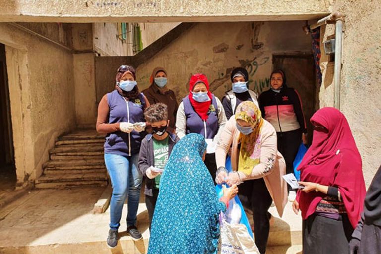 مائدة رحمن في مصر العام الماضي