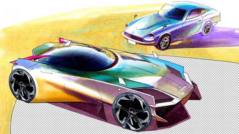 التصميم المتوقع لطراز نيسان 400Z