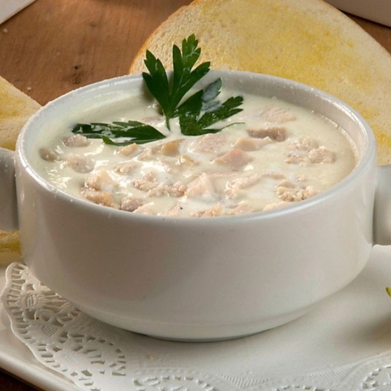 طاجن شوربة الدجاج بالكريمة أفكار للفطور في رمضان