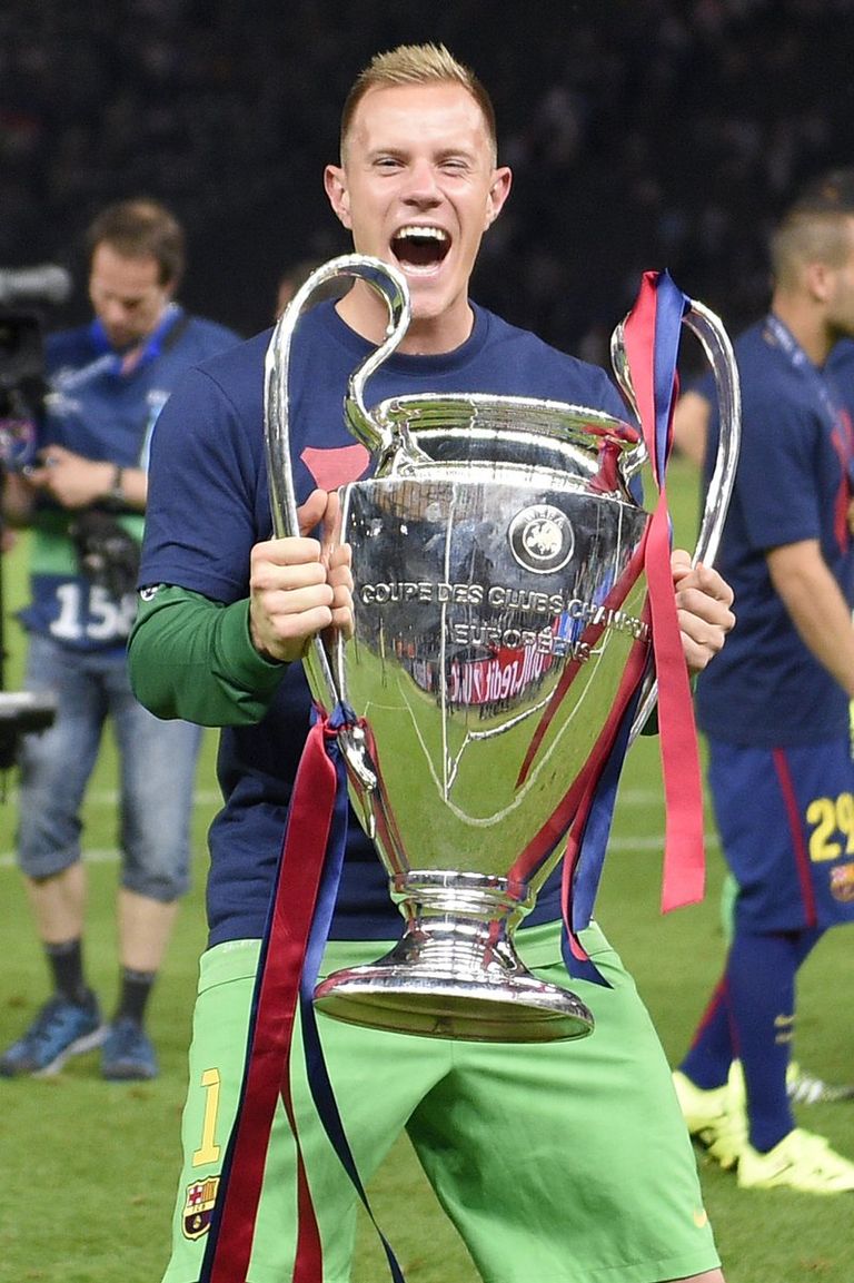 تير شتيجن حارس برشلونة