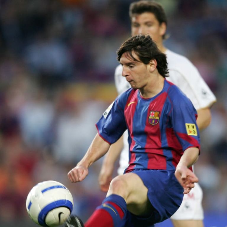 ميسي - رونالدينيو