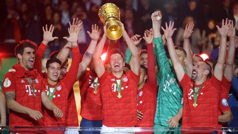 بايرن ميونيخ حقق لقب كأس ألمانيا في رمضان