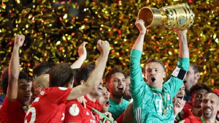 بايرن ميونيخ حقق لقب كأس ألمانيا في رمضان