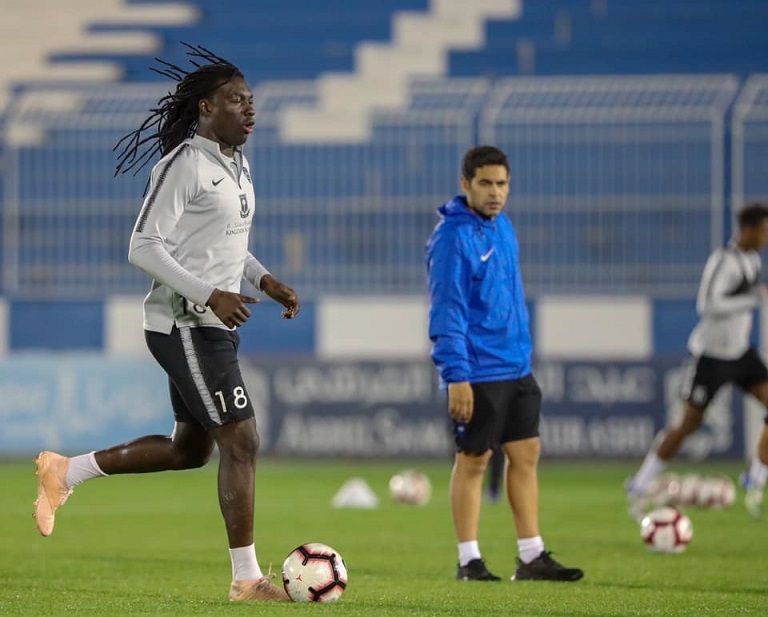 مارسيو سامبايو مع جورجي جيسوس 