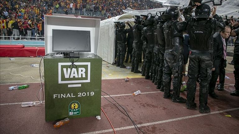 من مباراة الترجي والوداد في نهائي دوري أبطال أفريقيا الترجي التونسي