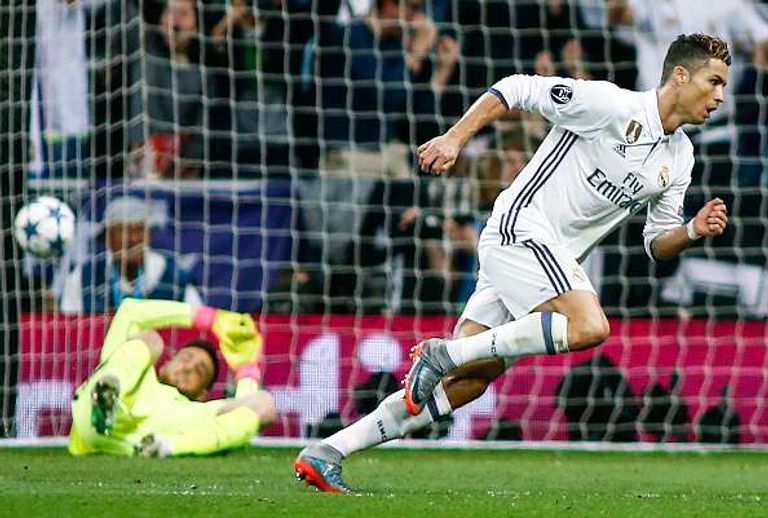 كريستيانو رونالدو ضد أتلتيكو