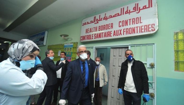 مركز للمراقبة الصحية من كورونا على الحدود بالجزائر - أرشيفية