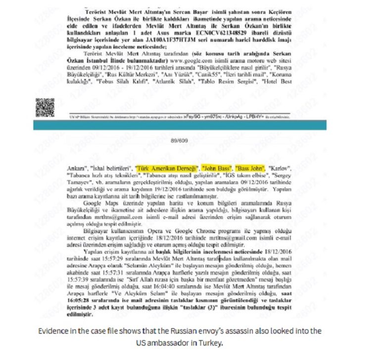 الضابط التركي مولود مارت ألتن قاتل السفير الروسي