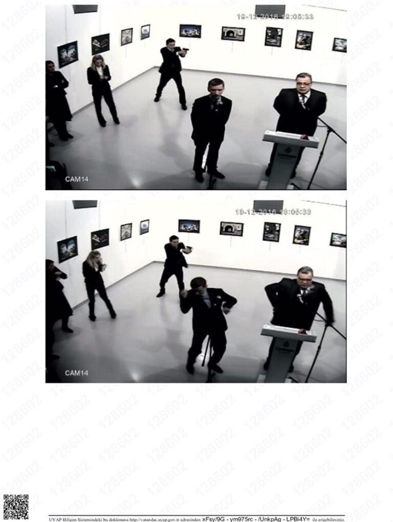 الضابط التركي مولود مارت ألتن قاتل السفير الروسي