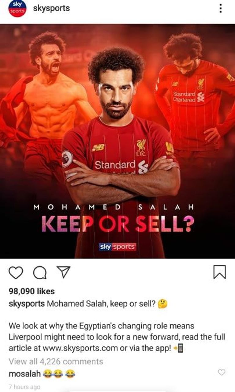 رد محمد صلاح محمد صلاح