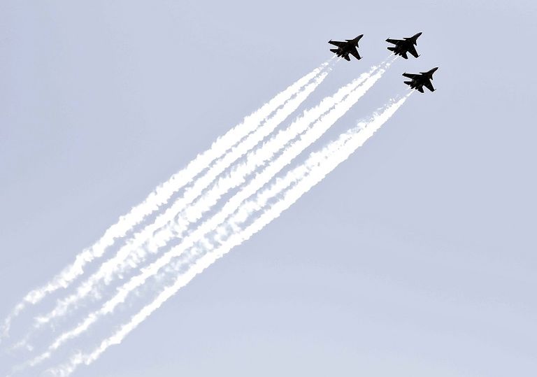 تحليق المقاتلات فوق 12 مدينة هندية لتوجيه الشكر للقطاع الصحي