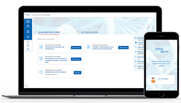 التطبيق ساعد أكثر من 50 ألف مصاب في باريس