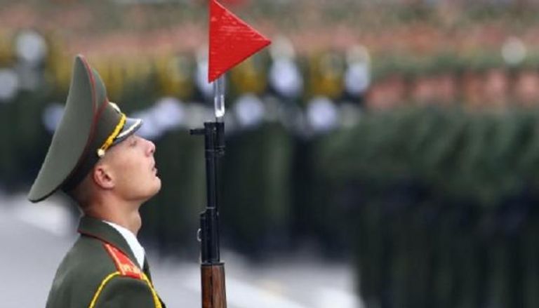 عرض عسكري سابق في بيلاروسيا - رويترز 