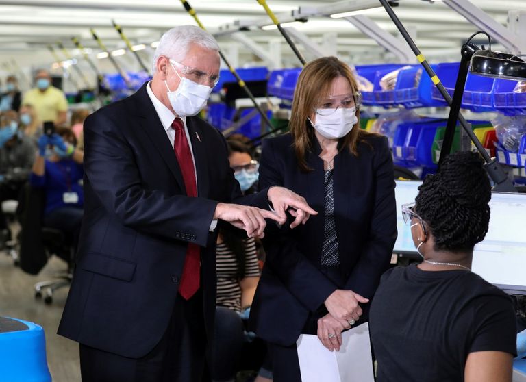 نائب الرئيس الأمريكي مايك بنس