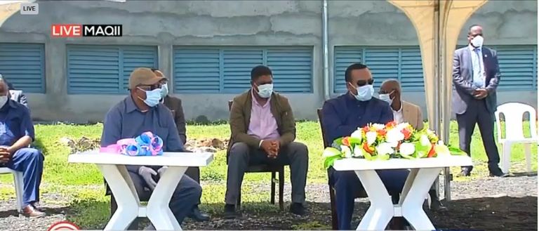 أفورقي وآبي أحمد يدشنان مشروعا تنمويا 