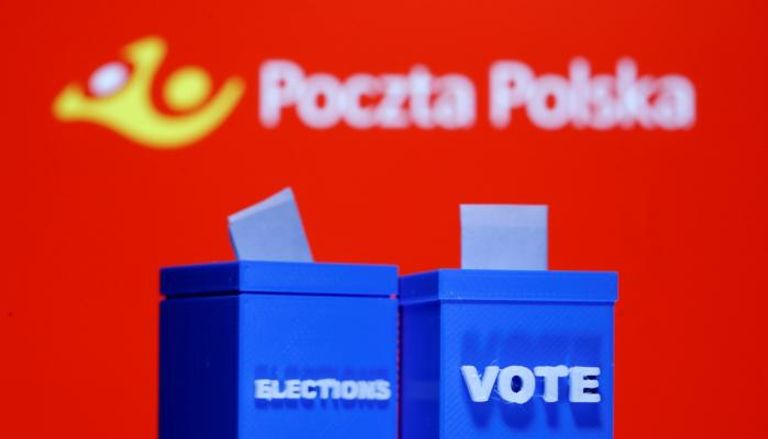 صناديق اقتراع ثلاثية الأبعاد لانتخابات بولندا 
