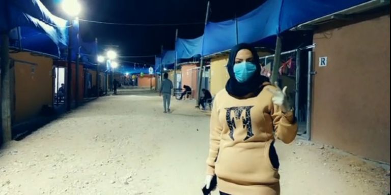 أحد مراكز الحجر الصحي في غزة 