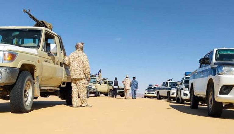 دوريات عسكرية تابعة للجيش الليبي - أرشيفية