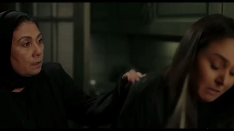 سلوى عثمان في مشهد من مسلسل