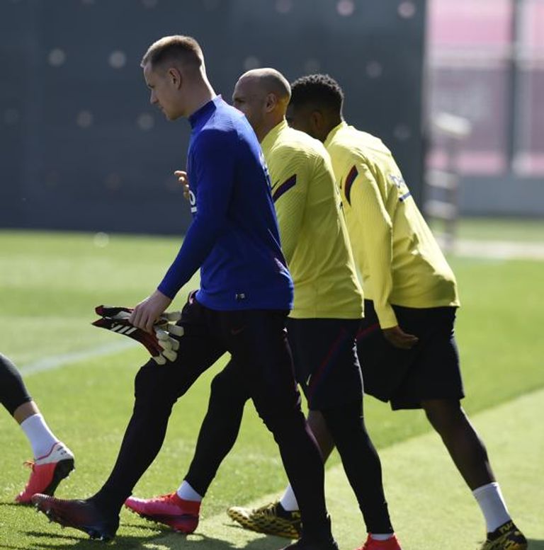 برشلونة يستعد للعودة للتدريبات